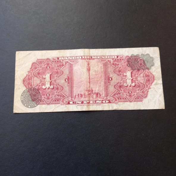 Escoines Koleksiyon 1967 Meksika 1Peso HALİYLE/TEMİZ eski yabancı kağıt para 39963670241ff6c35a