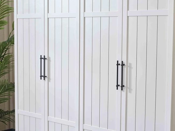 Dolap Urlu BOSTON 90423 Model GARDROP Yüksek ayak 4 kapı Kalite Malzeme EL YAPIM