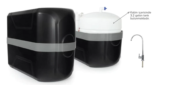 JL TEZGÂH ALTI KABİNLİ 5A-CLASS, POMPASIZ SU ARITMA CİHAZI ürün görseli