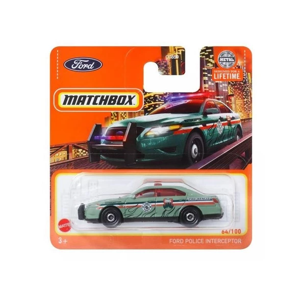 C0859 Matchbox 1:64 Tekli Arabalar Ford Police Interceptor HVN97