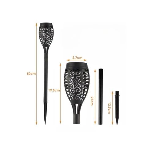 Solar Alev Efektli Bahçe Lambası - 2