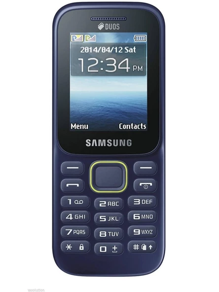 Samsung B310 Lacivert Tuşlu Telefon Asker Telefonu Kamerasız + Batarya ve Şarj Cihazı ile Sıfır