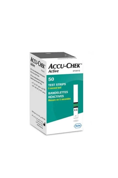ACCU-CHEK ŞEKER STRİP ACTİVE 50'Lİ