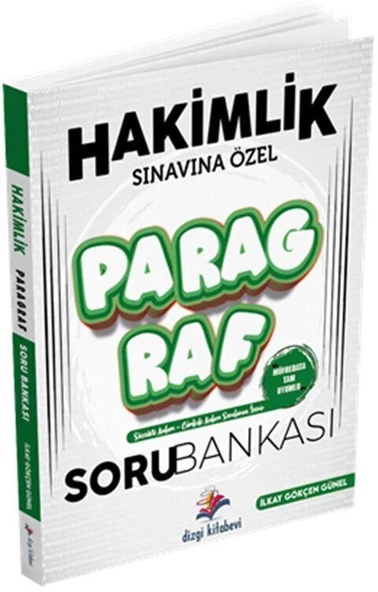 Hakimlik Sınavına Özel Paragraf Soru Bankası Dizgi Kitap