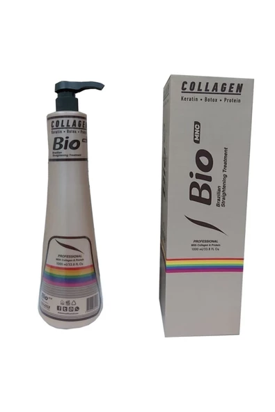 Bio Collagen Kolajen Keratin - Botox - Protein Bakım Brezilya Fönü 1000ml