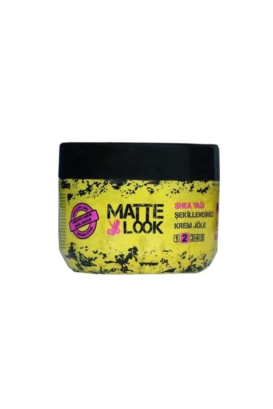 Matte Look Bitkisel Saçları Canlandırıcı Ve Onarıcı Shea Yağılı Jöle 300 ml Kuru Saçlar Için
