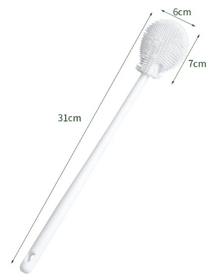 Kavanoz ve Biberon Yıkama Fırçası Silikon - 5