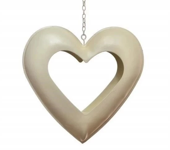 Decotown Kalp Motifli Metal Mumluk Dekoratif Mum Tutucu Stand - 2