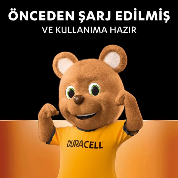 Duracell Şarj Edilebilir AA 1300mAh Piller, 4 Lü Paket - 5