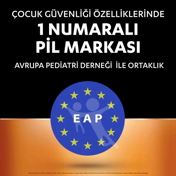 Duracell Özel 2025 Lityum Düğme Pil 3V, 2 Li Paket (CR2025) - Resim 3