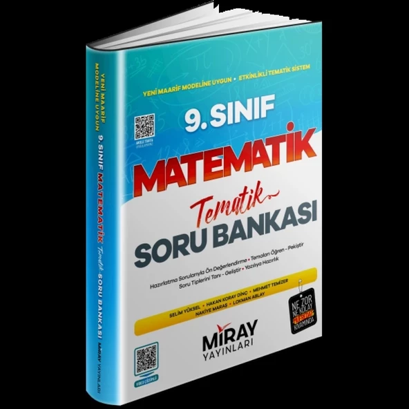 Miray 9. Sınıf Matematik Tematik Soru Bankası