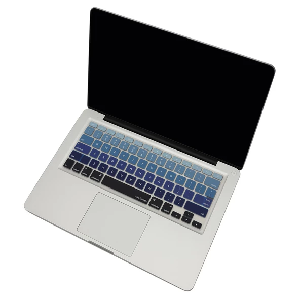 Macbook Air Pro Klavye Koruyucu (US-ABD İngilizce) Ombre (Eski USB'li Model 2008-2017) ile Uyumlu - 12