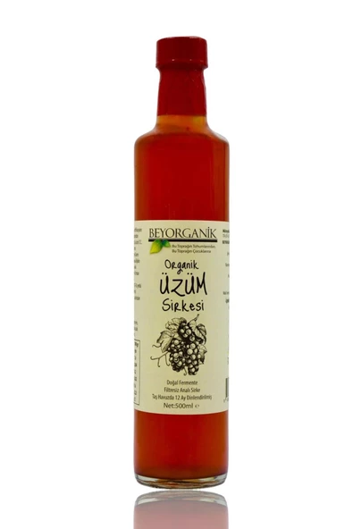 payitaht hurma Yıllanmış Üzüm Sirkesi Içilebilir Doğal Fermantasyon 500 ml