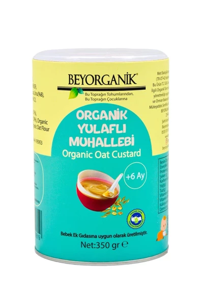 payitaht hurma BEBEK EK GIDASI YULAFLI KEÇİBOYNUZLU MUHALLEBİ 350GR +6 AY