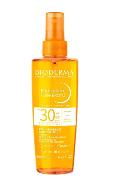 Bioderma Photoderm SPF30 Huile Bronz 200 ml