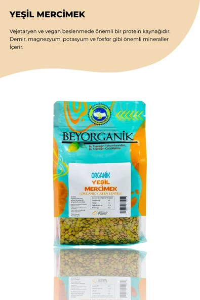 payitaht hurma YEŞİL MERCİMEK 500GR - 2
