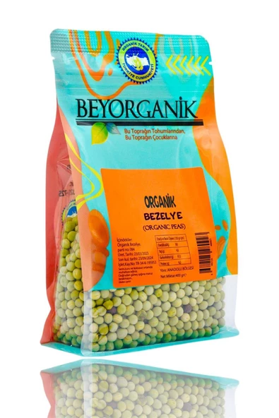 payitaht hurma ORGANİK BEZELYE 400GR