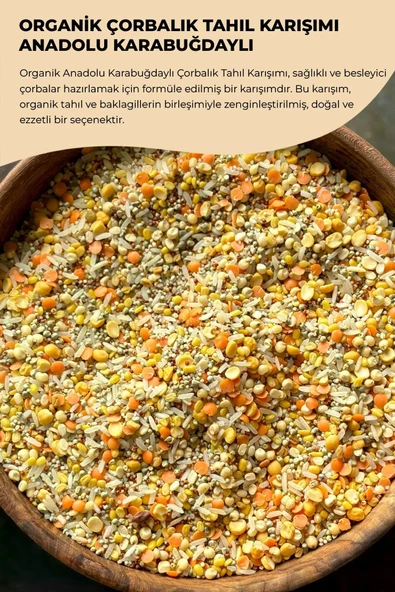 payitaht hurma ÇORBALIK TAHIL KARIŞIMI 440GR ANADOLU KARABUĞDAYLI - 2