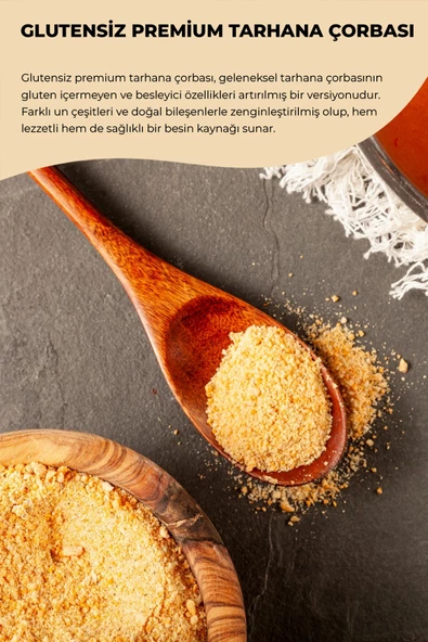 payitaht hurma BEYGURME GLUTENSİZ PREMİUM TARHANA ÇORBASI 70GR - 2