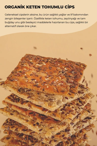 payitaht hurma KETEN TOHUMLU CİPS 120GR - 2