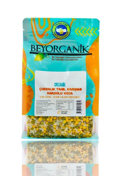payitaht hurma ÇORBALIK TAHIL KARIŞIMI 500GR ANADOLU VEGAN - 3