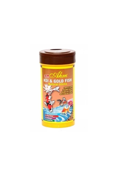 TROPİKAL Koi Ve Japon Balığı Doğal Yem (ahm Natural Pond Sticks 1000 Ml)