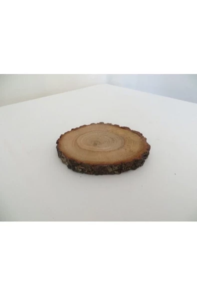 TROPİKAL Doğal Kütük Bardak Altlığı 3 Lü - 2