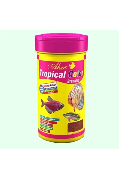 Ahm Tropical Colour Granulat 250 Ml Tekli
