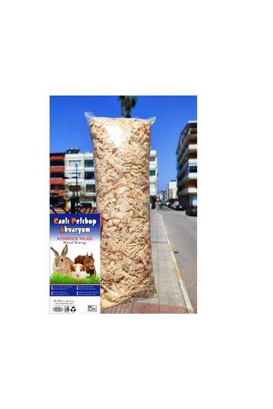 canlipetshop Kemirgen Talaşı 15 Lt Jumbo Paket Tozsuz Doğal - 3
