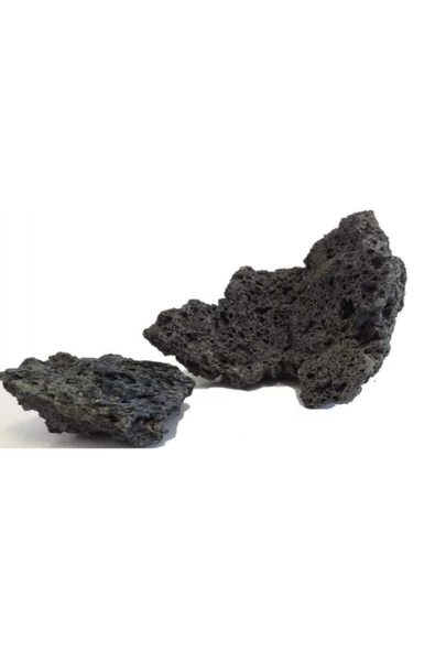 TROPİKAL Akvaryum Lav Kayası Siyah 10-12 Cm - 3