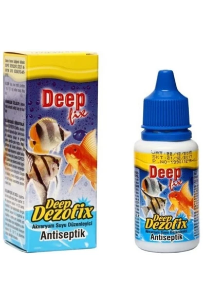 Deep Fix Deep Dezofix Antiseptik Akvaryum Su Hazırlayıcı 30 Ml