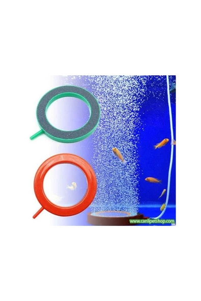 canlipetshop Breza Halka Hava Taşı 12.5 cm (AS-05RNG) 3 Adet