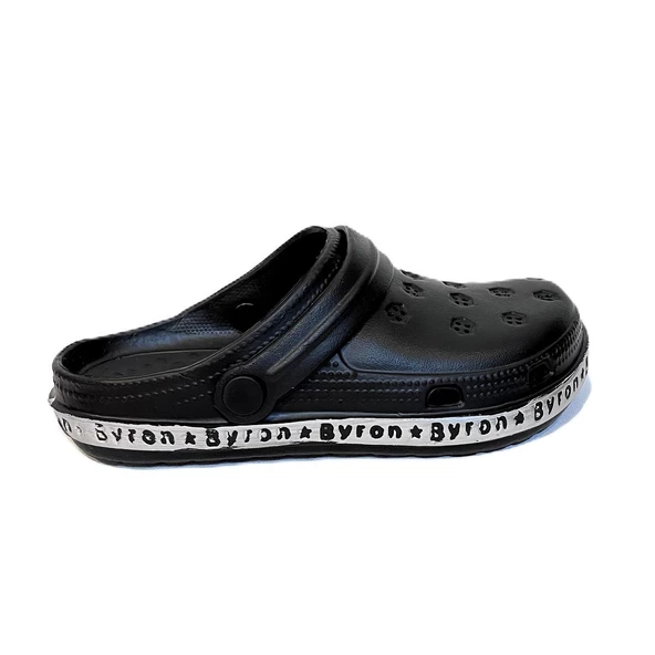 De-Fa Byron Siyah crks Erkek Çocuk Havuz Plaj Günlük Terlik - Resim 4