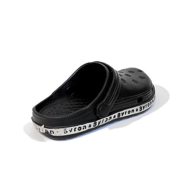 De-Fa Byron Siyah crks Erkek Çocuk Havuz Plaj Günlük Terlik - Resim 5