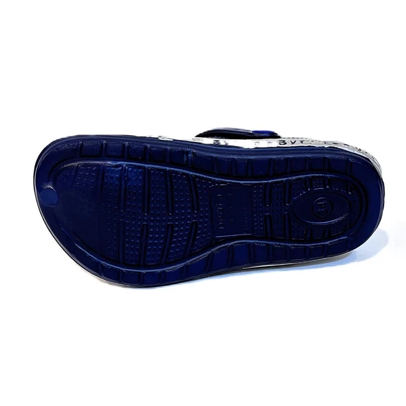 De-Fa Byron Lacivert crks Erkek Çocuk Havuz Plaj Günlük Terlik - Resim 7