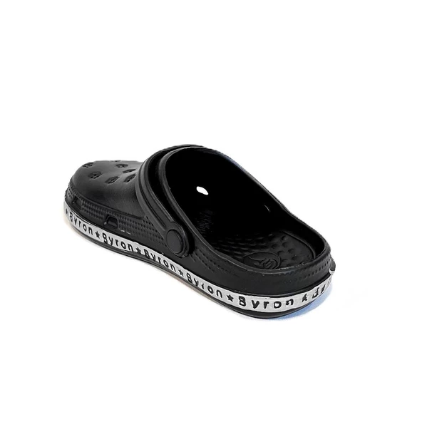 De-Fa Byron Siyah crks Erkek Çocuk Havuz Plaj Günlük Terlik - Resim 6