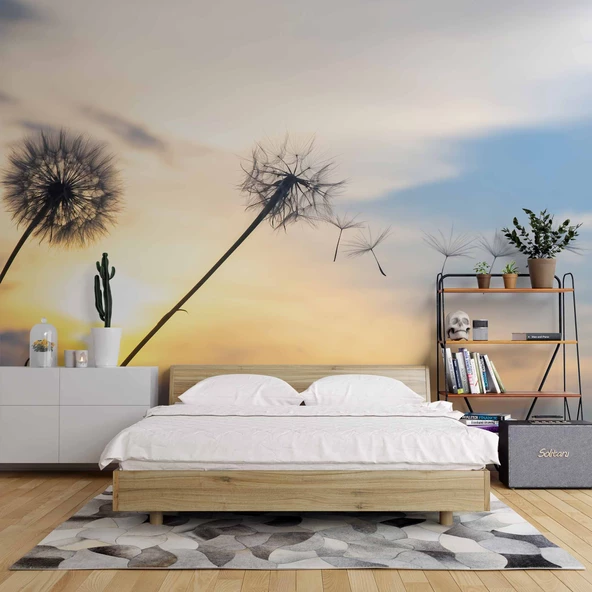 Gökyüzü ve Bulut Manzaralı Duvar Kağıdı - Resim 2