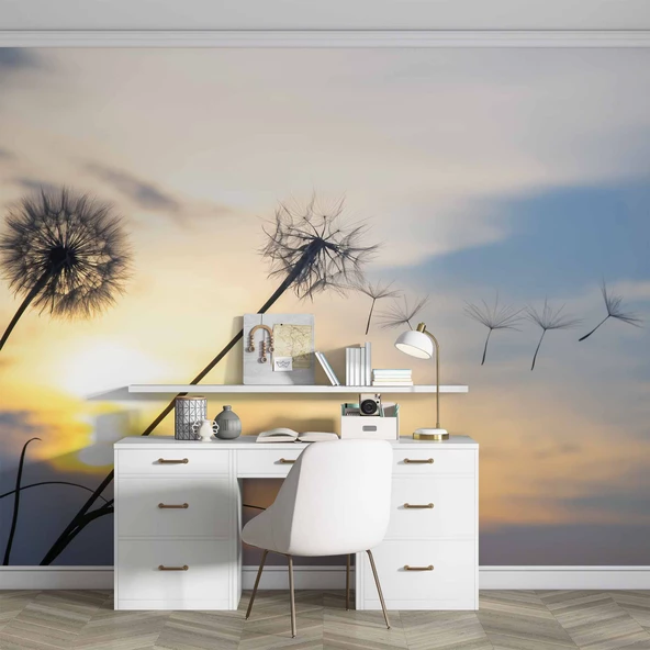 Gökyüzü ve Bulut Manzaralı Duvar Kağıdı - Resim 4