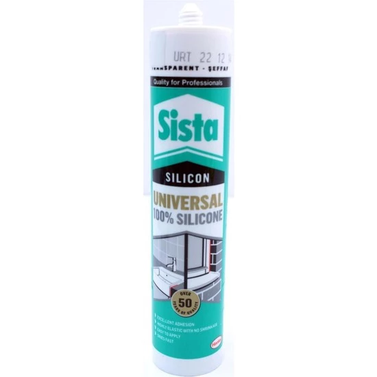 Sista Universal Şeffaf Silikon 280 ml ürün görseli