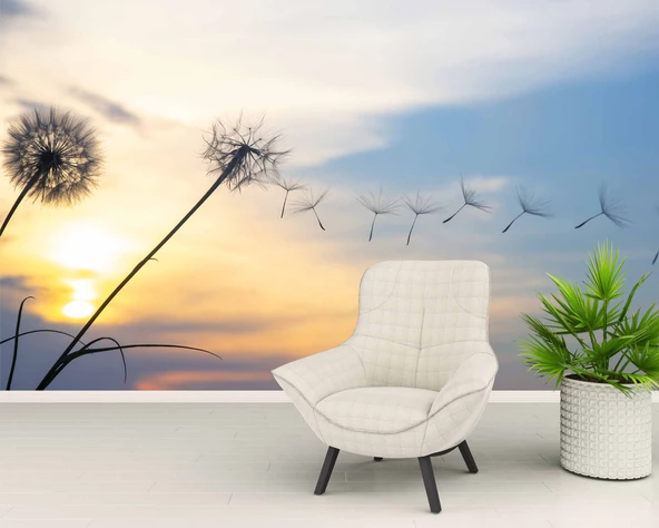 Gökyüzü ve Bulut Manzaralı Duvar Kağıdı - Resim 6