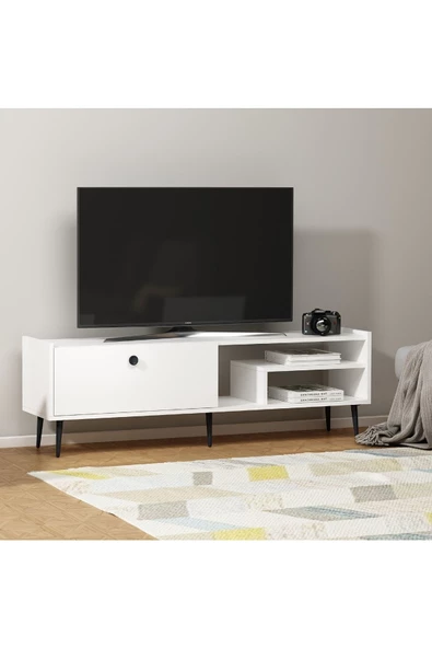 DemonteHome  BELENDH TV ÜNİTESİ BEYAZ