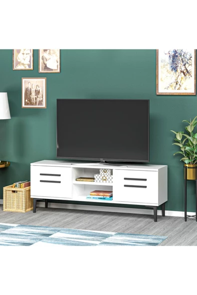 DemonteHome  VİEWDH TV ÜNİTESİ BEYAZ