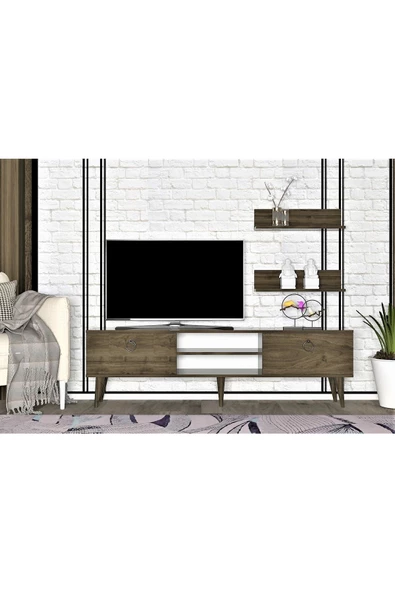 DemonteHome  MİLANODH TV ÜNİTESİ 150 CM CEVİZ