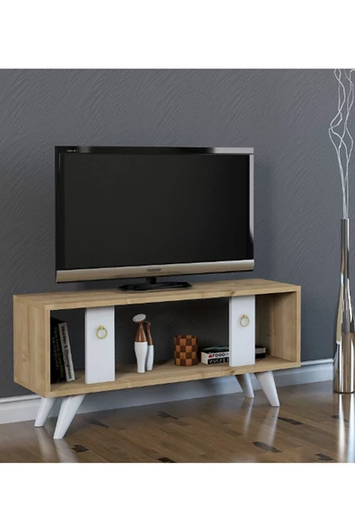 DemonteHome  PERADH TV ÜNİTESİ SAFİRMEŞE BEYAZ