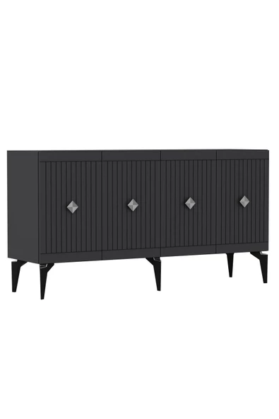 DemonteHome  MİDASDH KONSOL ANTRASİT GÜMÜŞ - 6