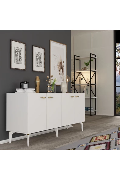 DemonteHome  RÜYADH KONSOL BEYAZ-BEYAZ