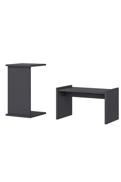 DemonteHome  SPRİNGDH YAN-ORTA SEHPA ANTRASİT - 3