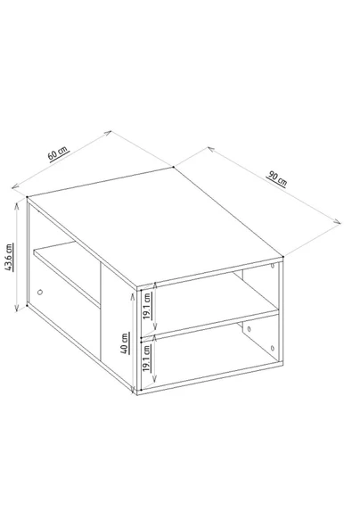 DemonteHome  Baredh Lazer Desenli 90 Cm Orta Sehpa Royalmermer Efesmermer Gümüş - 5