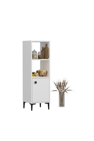 DemonteHome  Alonedh Çok Amaçlı Mutfak Dolabı Beyaz - 3