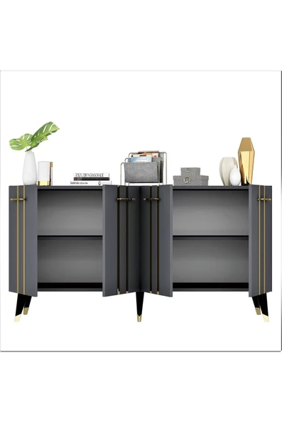 DemonteHome  ASELDH KONSOL ANTRASİT - 6